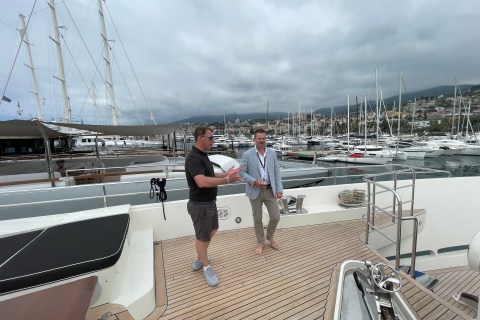 Klara Jakobsen's photo from the onboard visit