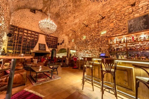 La Caravelle Restaurant Cellar Bonifacio, Corsica