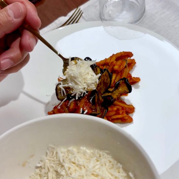 We try the iconic dish Norma - famous for being the composer Vincenzo Bellini's favorite pasta