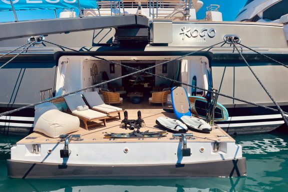 Superyacht KOGO at the MEDYS Yacht Charter Show in Nafplion