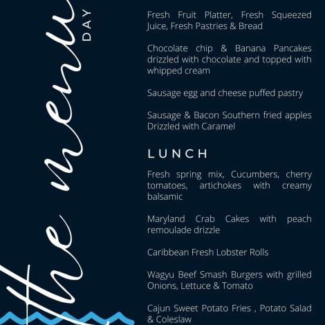 Food onboard A PLACE IN THE SUN # 4