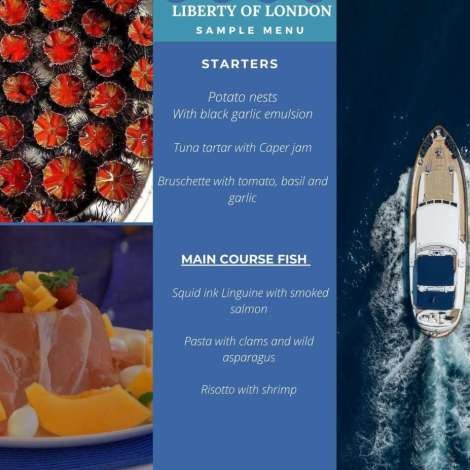 Food onboard ALL FOR YOU # 1