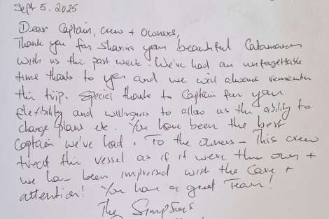 Review img # 25 of the yacht The Blue Dream